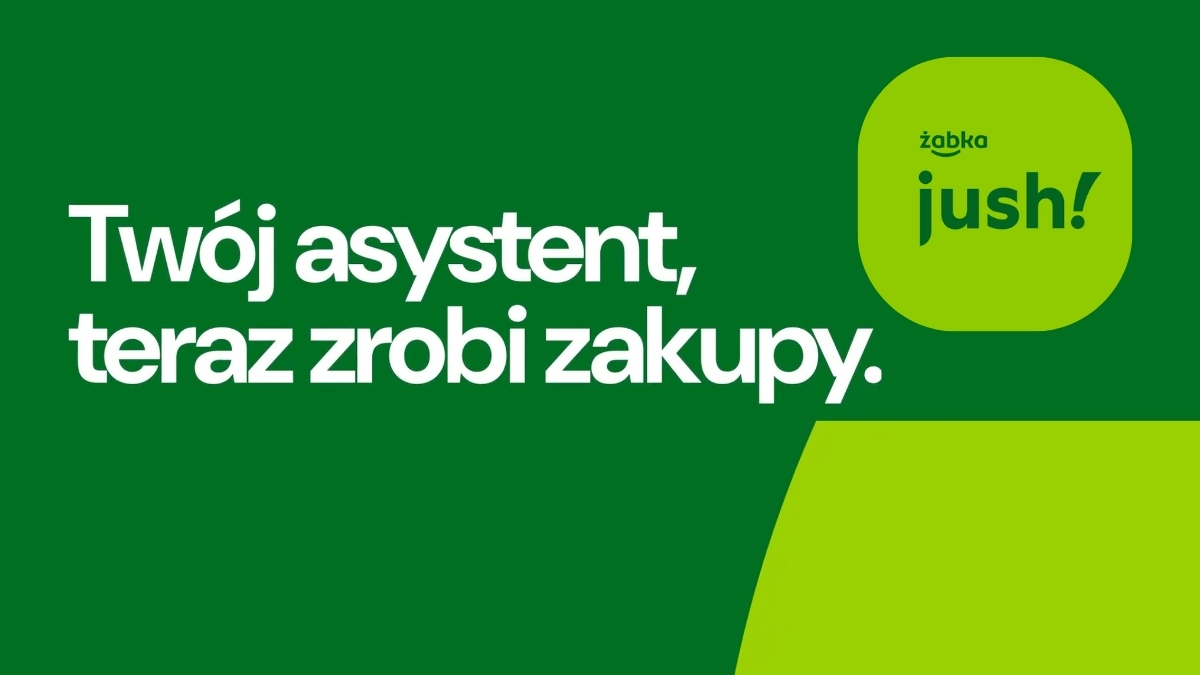 Zakupy z pomocą AI w Żabce. Jush i delio przygotują koszyk