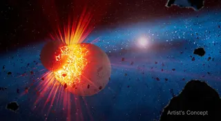 Tak wyglądają skutki zderzenia planet. Zobaczyli kosmiczne pobojowisko